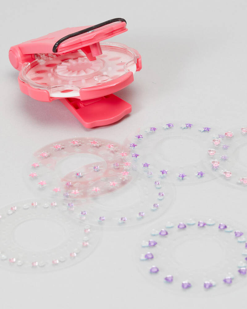 Mooloola Hair Gem Stamper & 12 Refill Gem Sheets for Womens