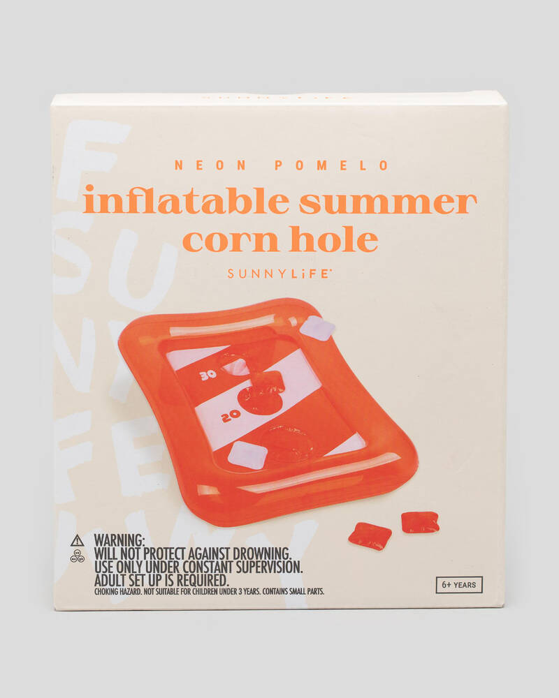 Sunnylife Inflatable Summer Corn Hole Game for Unisex