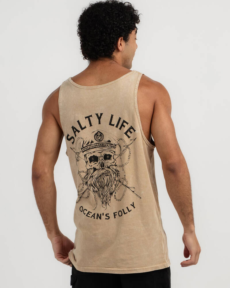 Salty Life Raider Singlet for Mens