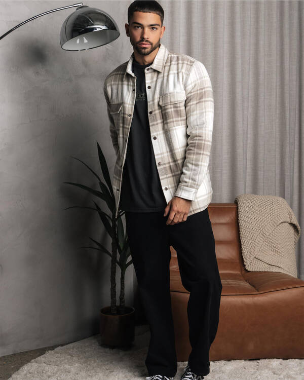 Skylark Anthem Long Sleeve Flannel Shirt for Mens