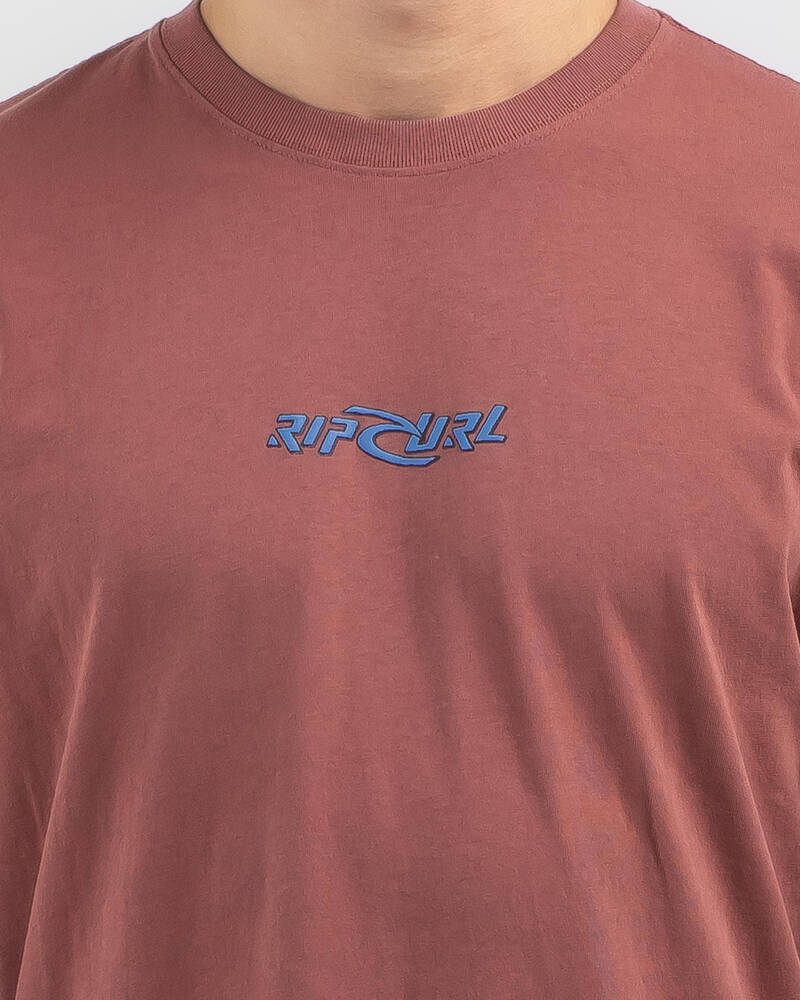Rip Curl Quest Logo T-Shirt for Mens