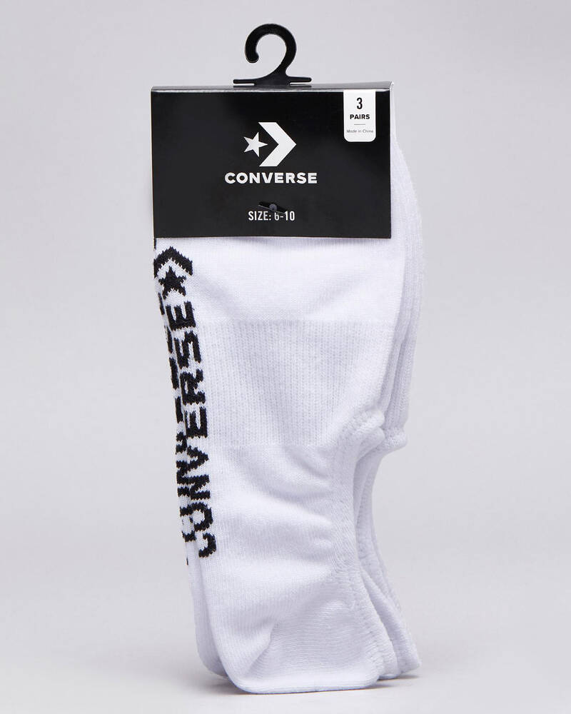 Converse Womens Invisible Sock Pack for Womens