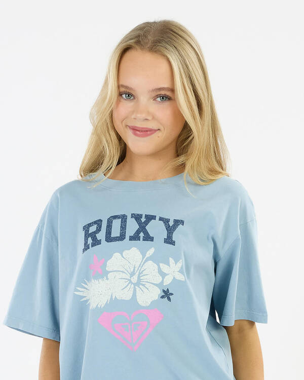 Roxy Girls' Eve Oversize Washed T-Shirt for Womens