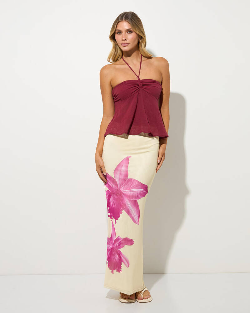 Ava And Ever Lolita Maxi Skirt for Womens