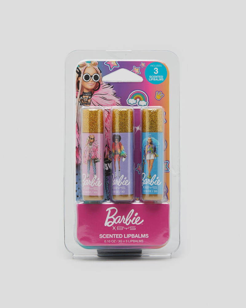 BYS Barbie Lip Balm Pack for Womens