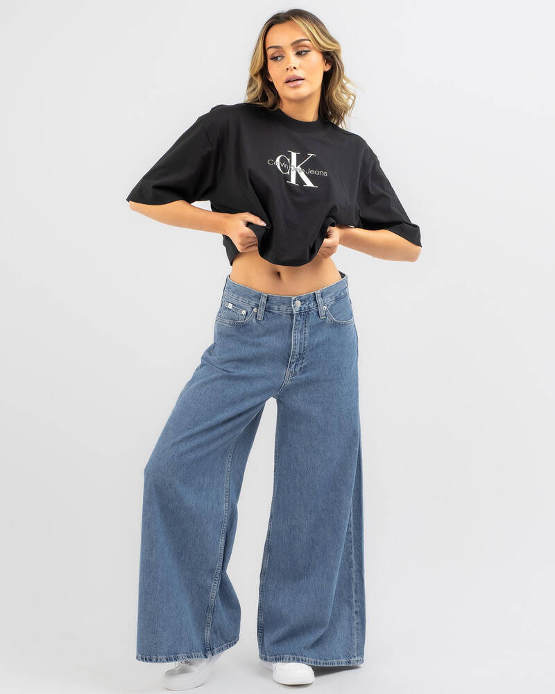 Calvin Klein Low Rise Loose Jeans for Womens