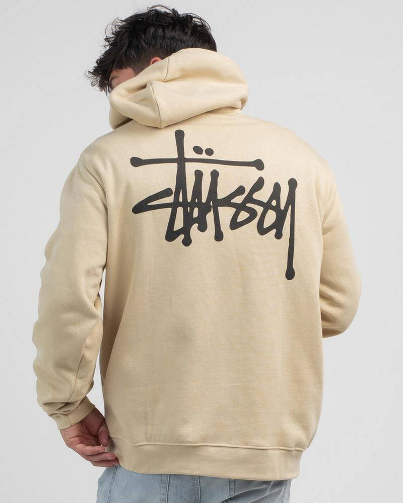 Stussy Graffiti Zip Thru Hoodie for Mens