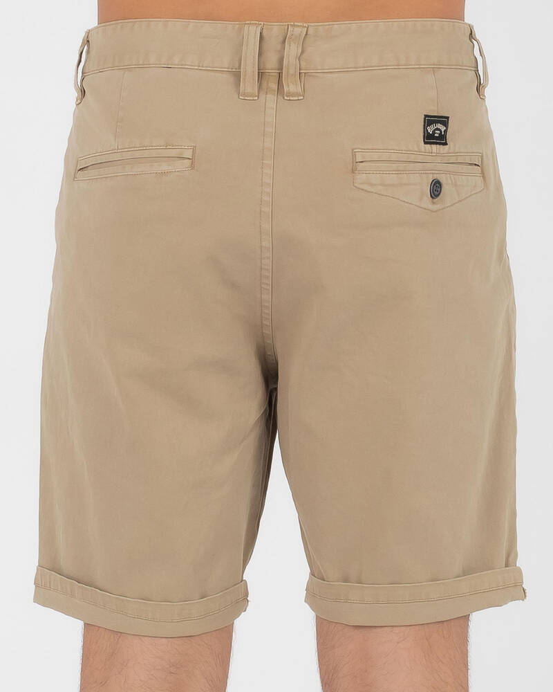 Billabong Wave Wash Twill Walk Shorts for Mens