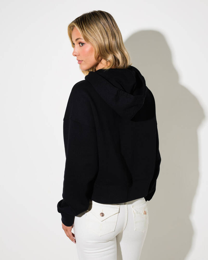 GUESS Baker Cropped Hoodie for Womens