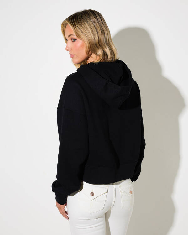 GUESS Baker Cropped Hoodie for Womens
