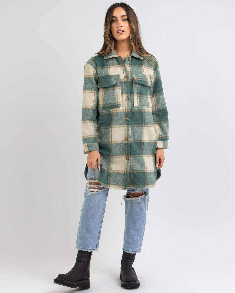 Iris Maxi Lexie Shacket for Womens