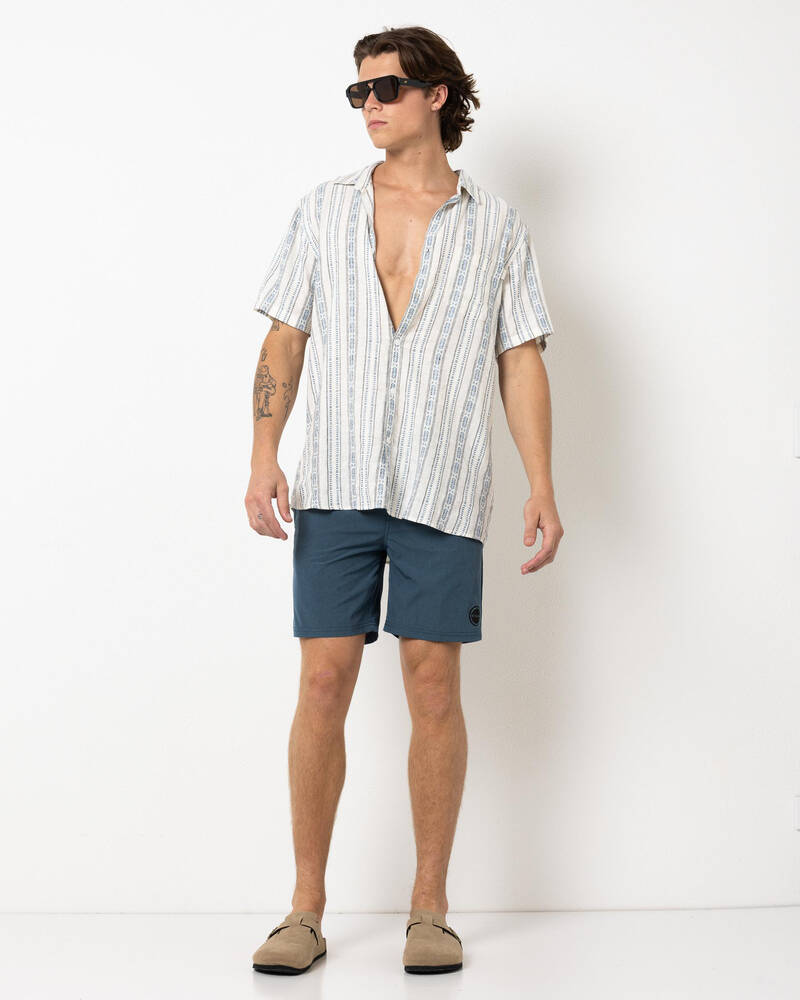 Skylark Cinch Elastic Waist Shorts for Mens