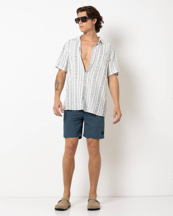 Skylark Cinch Elastic Waist Shorts for Mens