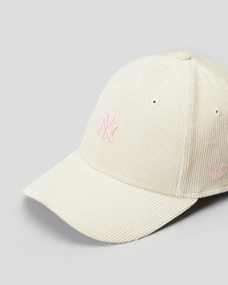 New Era Girls' NY Yankees Cord Cap for Womens