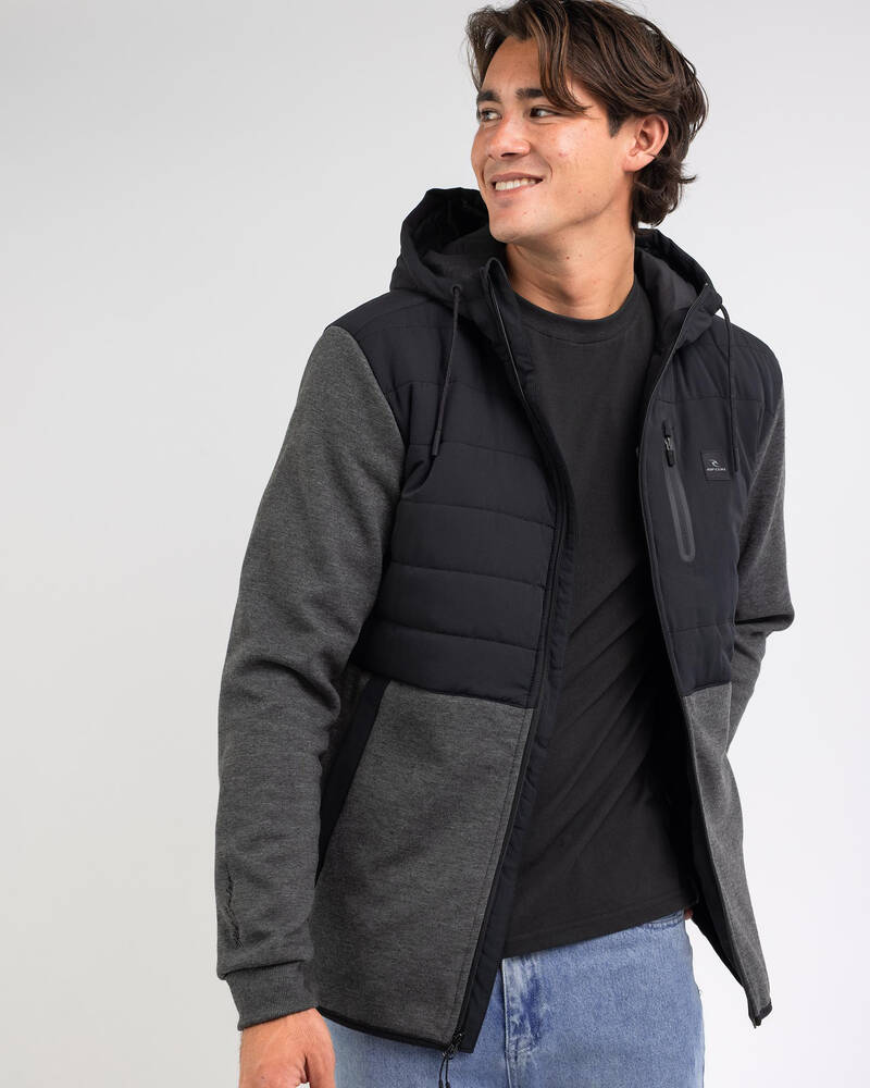 Rip Curl Anti Series Heatseeker Zip Hooded Jacket for Mens