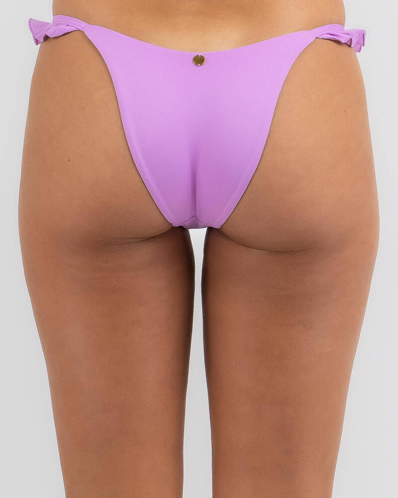 Kaiami Mariah Frill Cheeky Bikini Bottom for Womens