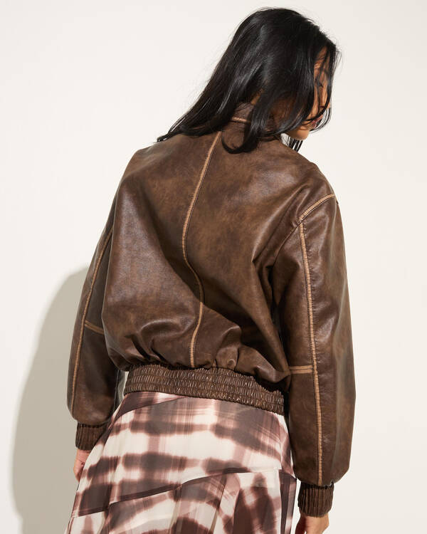 Ava And Ever Romeo Faux Leather Jacket for Womens