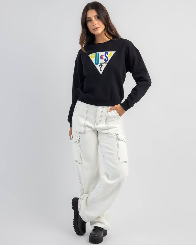 GUESS Originals Gia Logo Sweatshirt for Womens