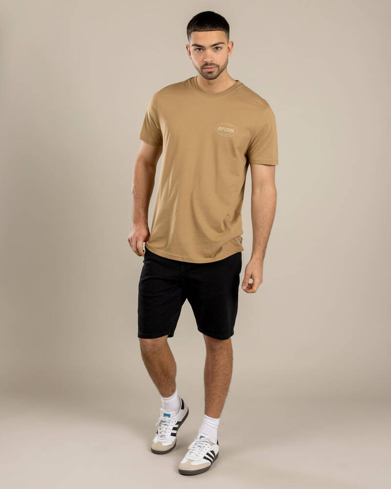 Rip Curl Staple Oval T-Shirt for Mens