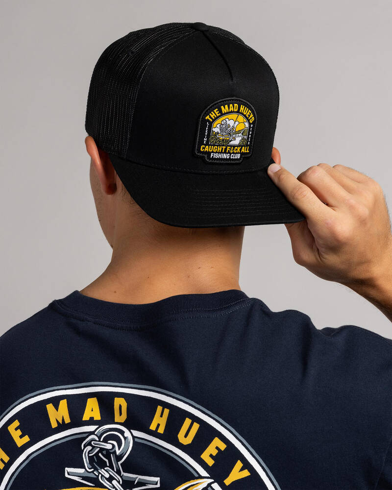 The Mad Hueys Caught FK All Island Captain Trucker Cap for Mens