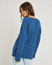 Ava And Ever Cambridge V Neck Knit Jumper for Womens image number null