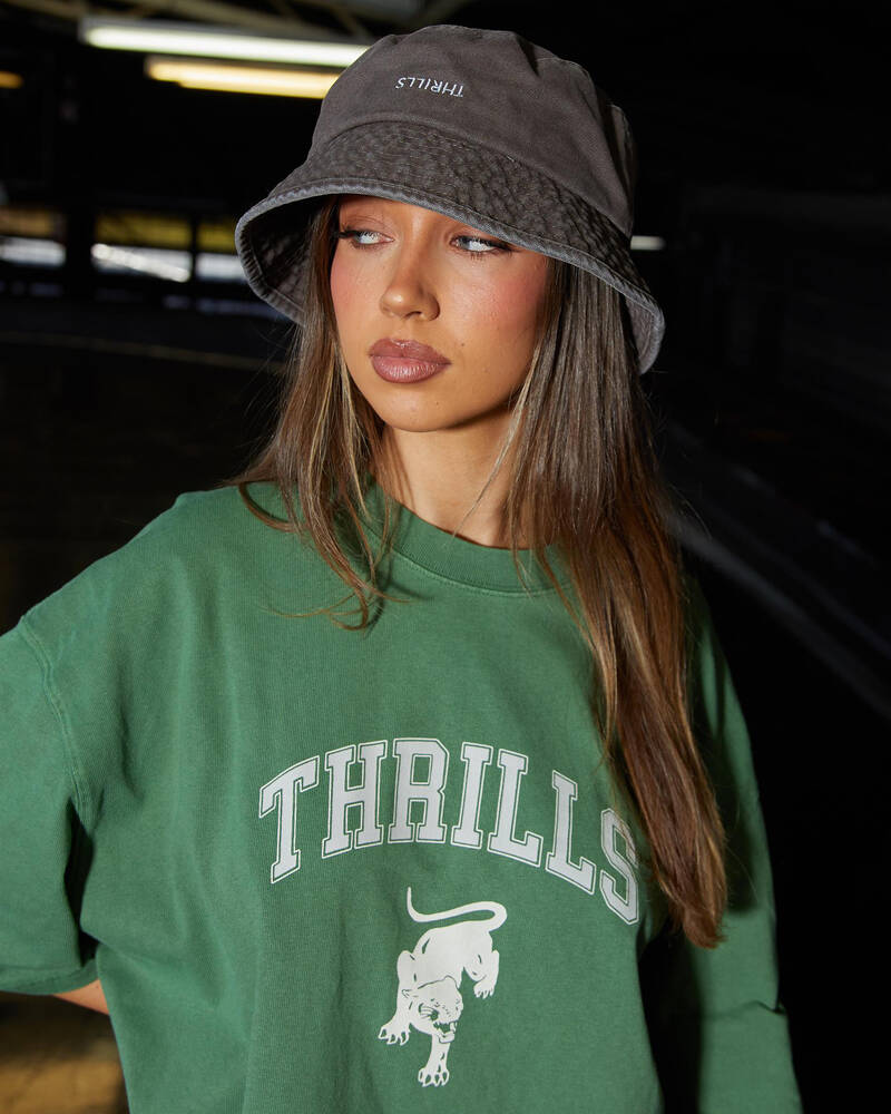 Thrills Minimal Bucket Hat for Womens