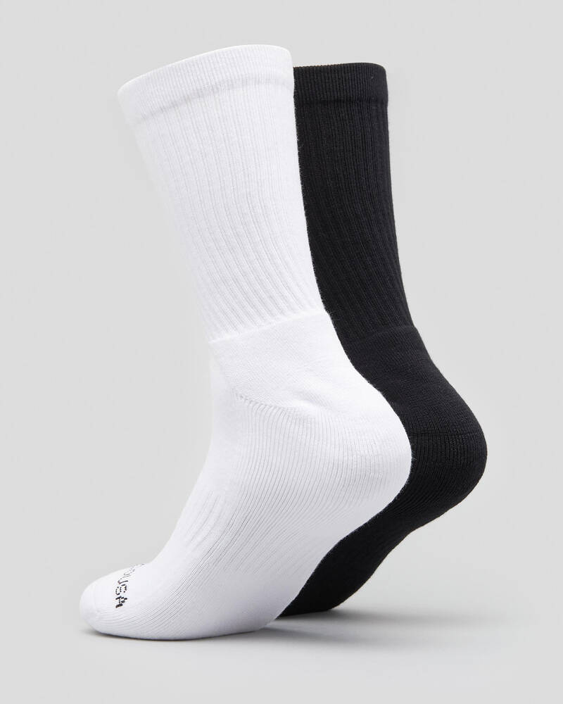 DC Shoes DC Shoe Co Crew Socks 2 Pack for Mens
