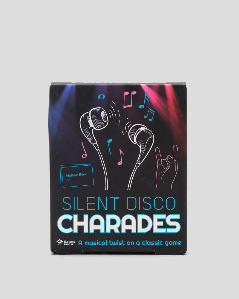 Get It Now The Silent Disco Charades Game for Unisex