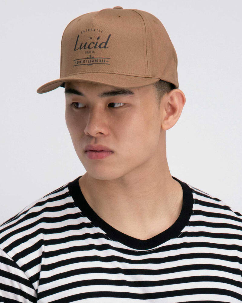 Lucid Wedge Snapback Cap for Mens