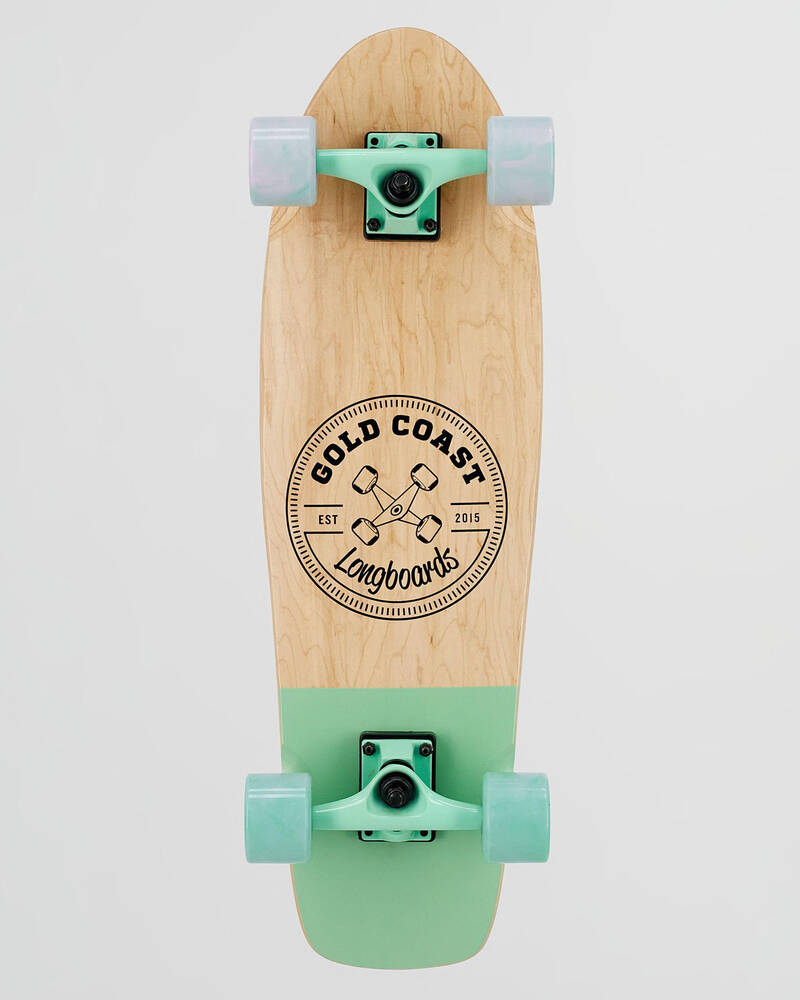 Gold Coast Longboards Diptail 28" Cruiser Skateboard for Unisex