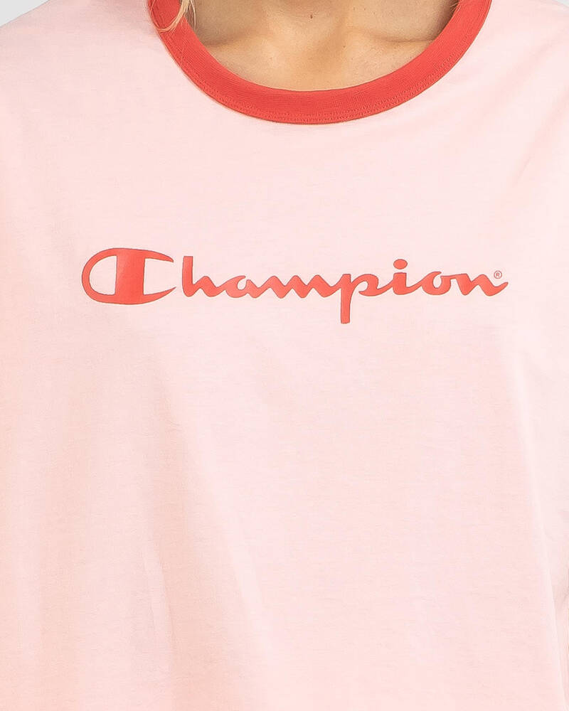 Champion Panel T-Shirt for Womens