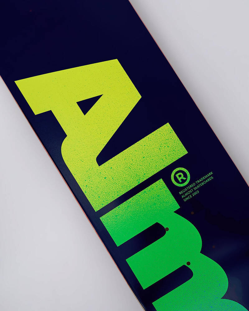 Almost Fall Off Logo 8.5" Skateboard Deck for Mens