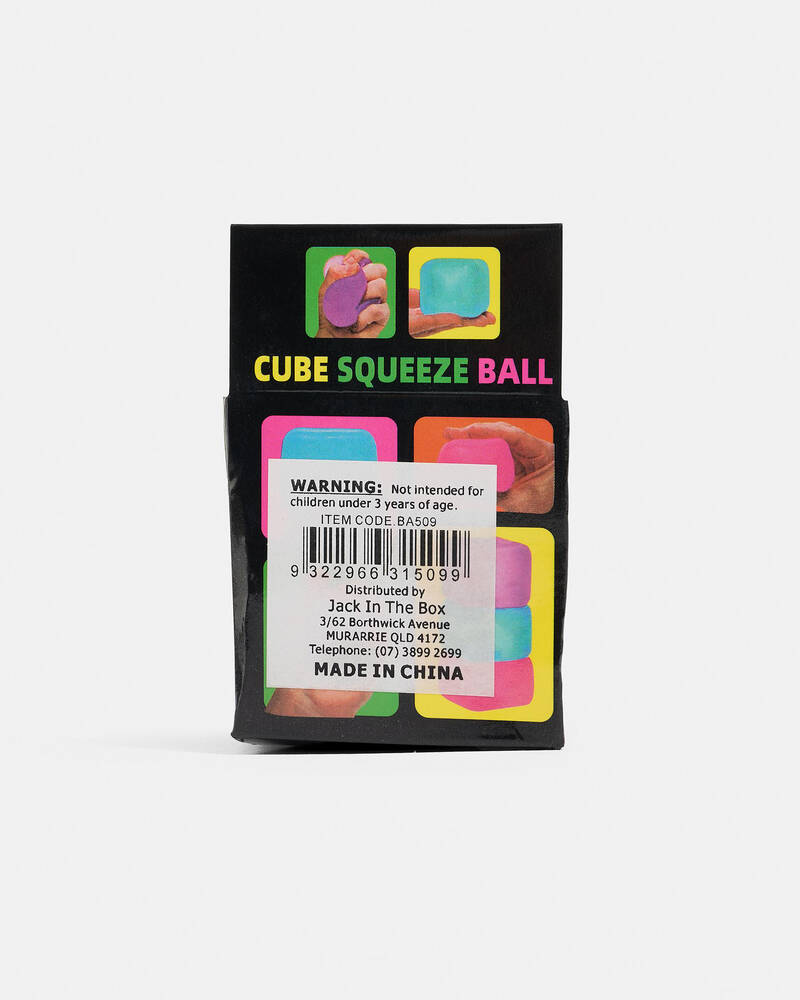 Get It Now Diamond Cube Squishy Fidget Toy for Unisex