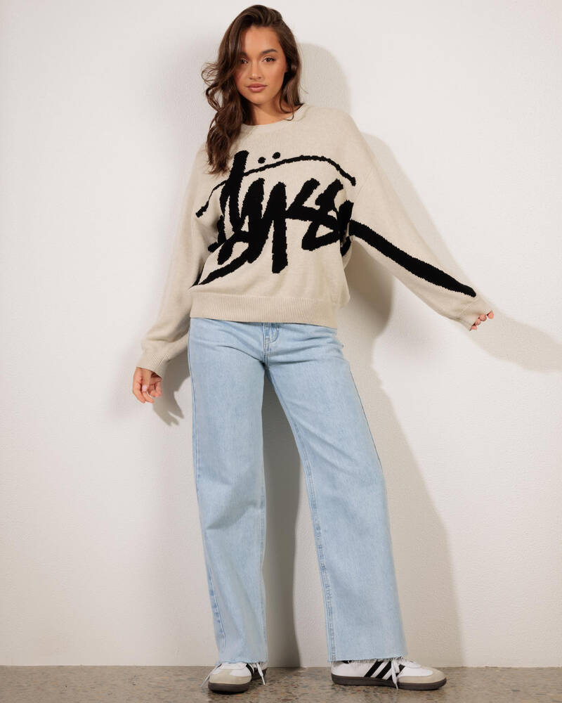 Stussy Stock Knit Sweater for Womens