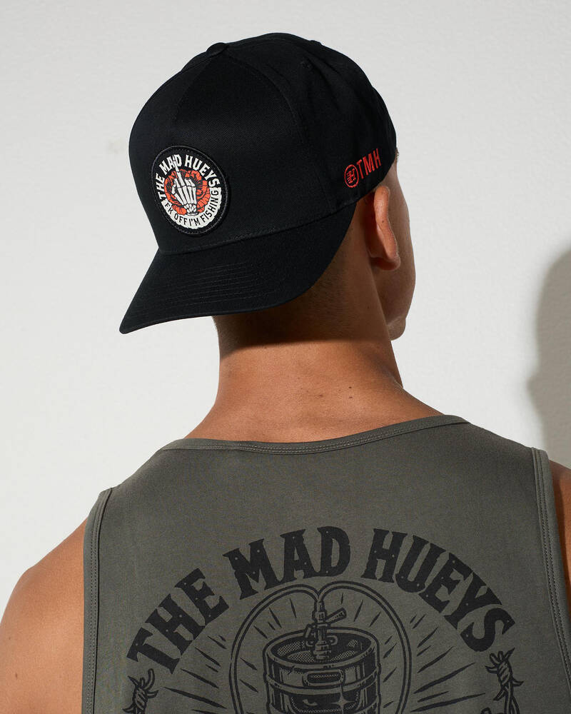 The Mad Hueys Shield FK Off Twill Snapback Cap for Mens