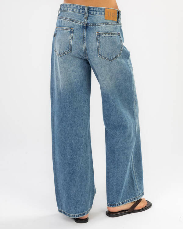 DESU Girls' Soho Wide Leg Jeans for Womens