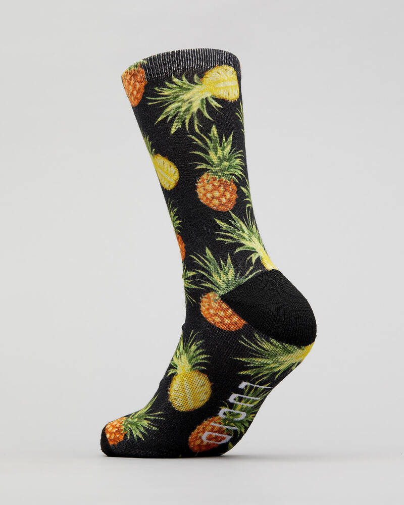 Lucid Pineapple Socks for Mens