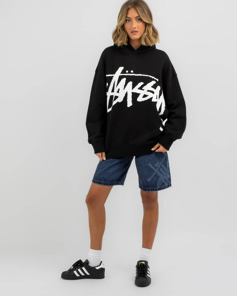 Stussy Stock Oversized Hoodie for Womens
