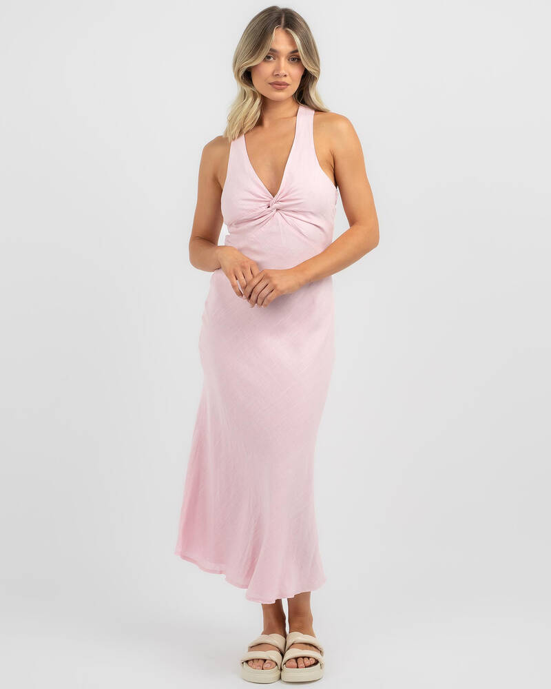 Here Comes The Sun Rosalie Midi Dress for Womens