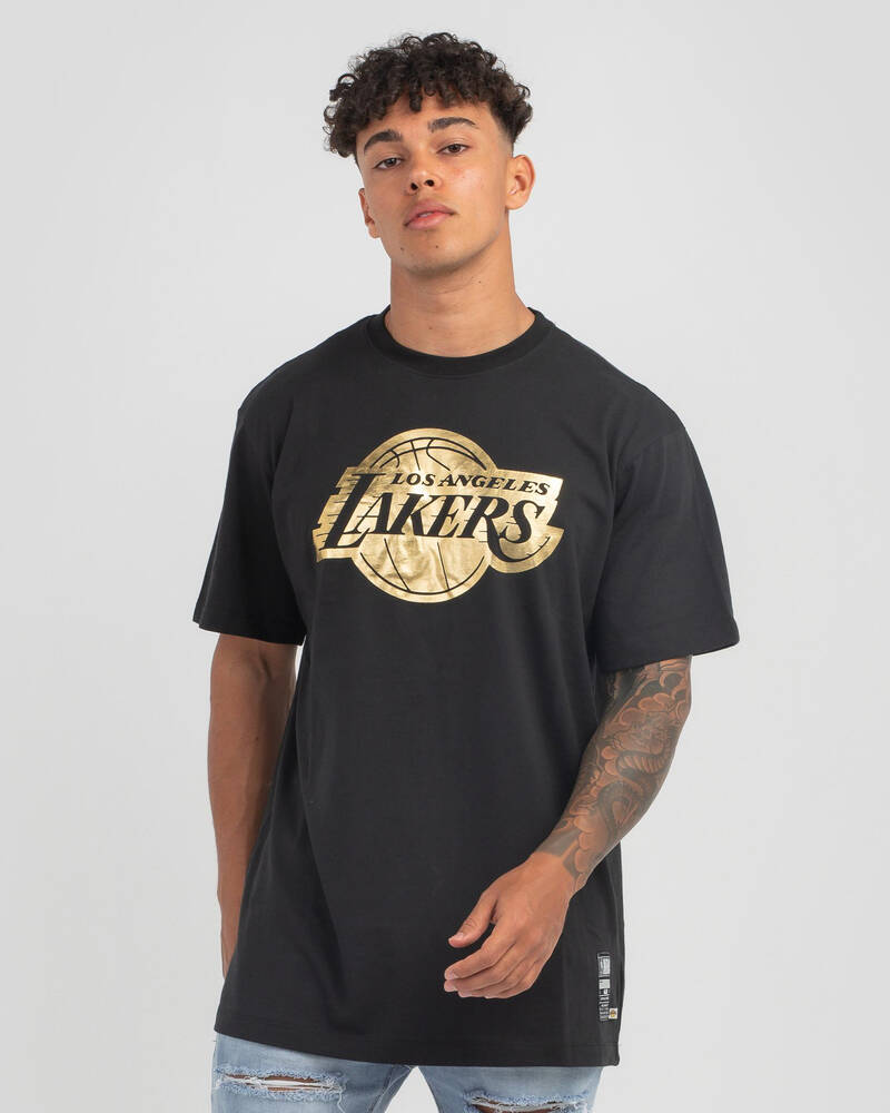 Majestic LA Lakers Only Gold T-Shirt for Mens
