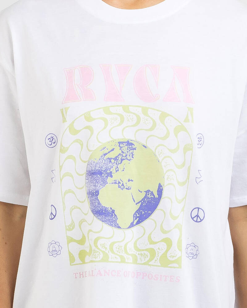 RVCA Global Order Rummage T-Shirt for Womens