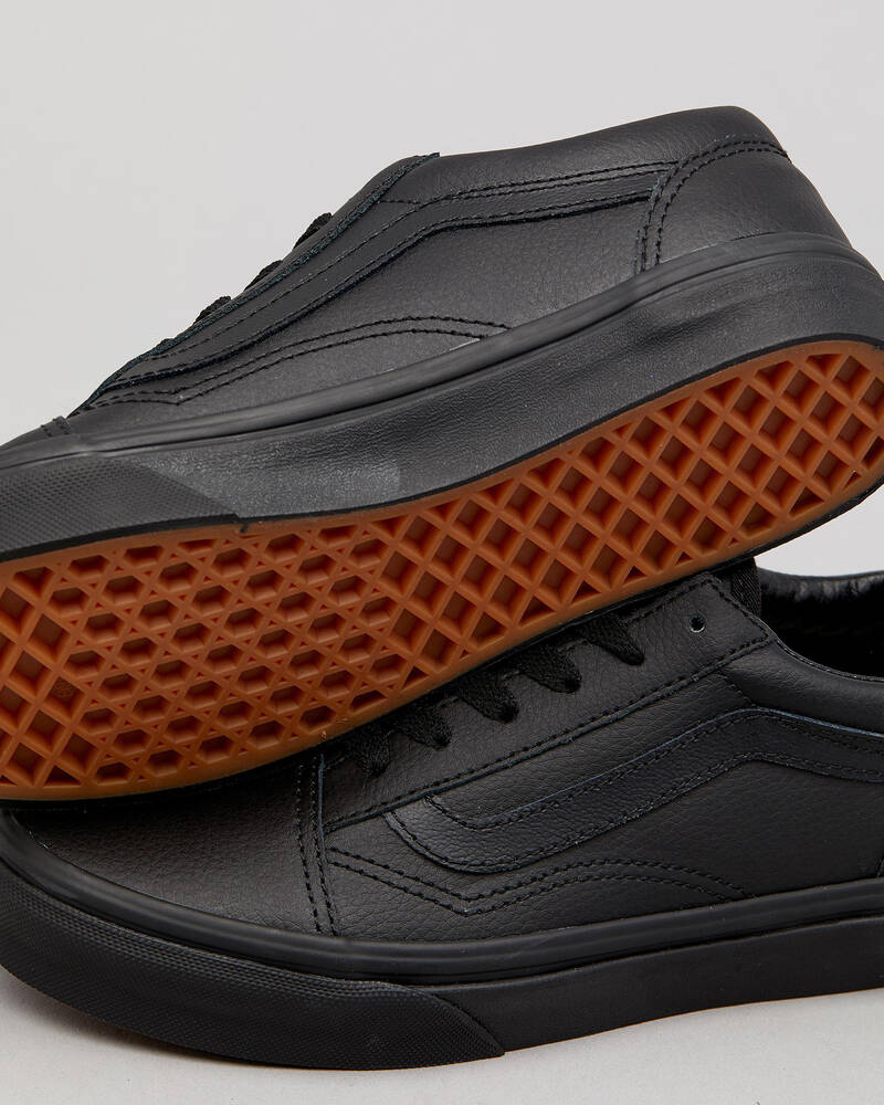 Vans Boys' Old Skool Leather Shoes for Mens