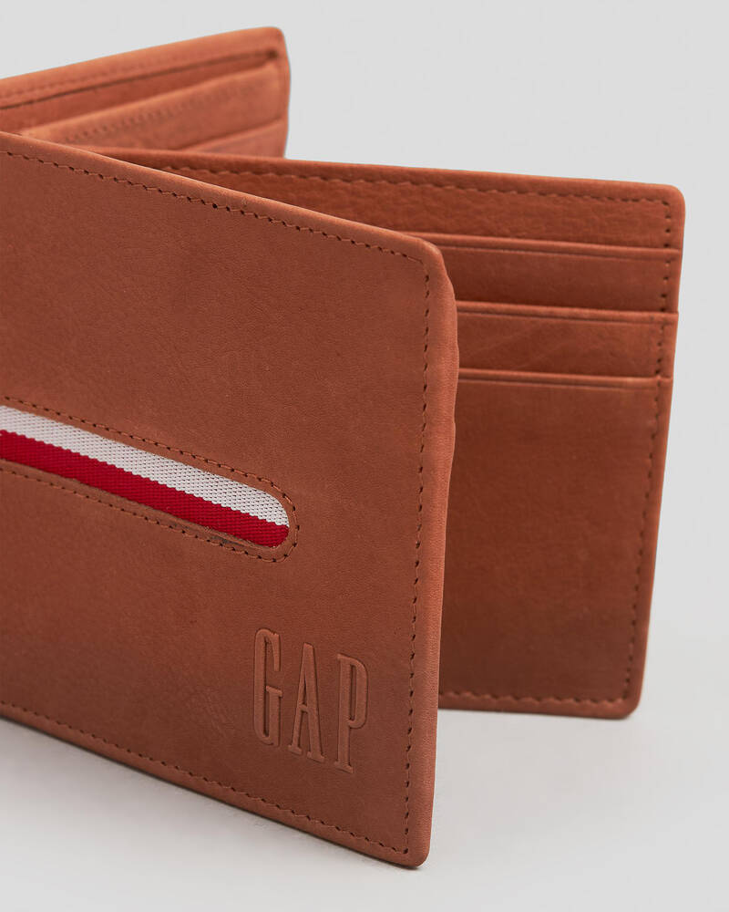 GAP Trifold Leather Wallet for Mens