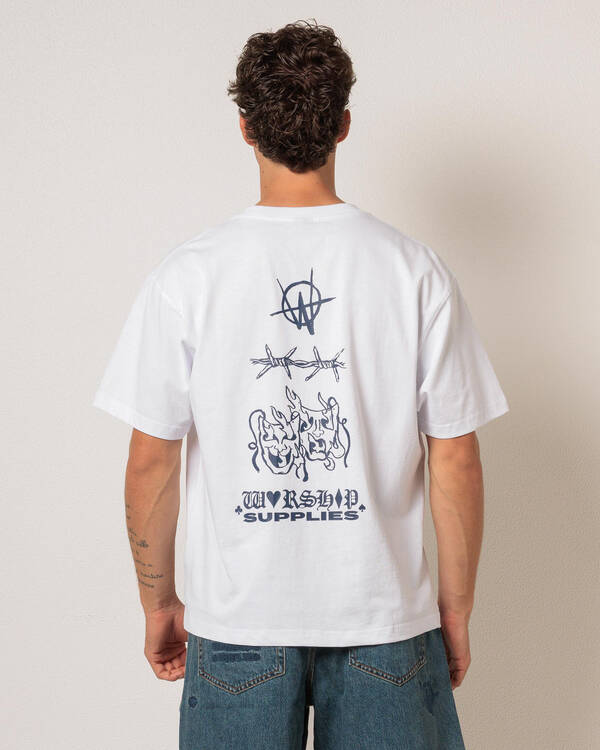 Worship Supplies Scratch T-Shirt for Mens