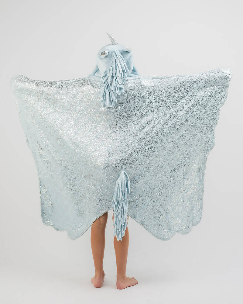 Mooloola Unicorn Hooded Blanket for Womens