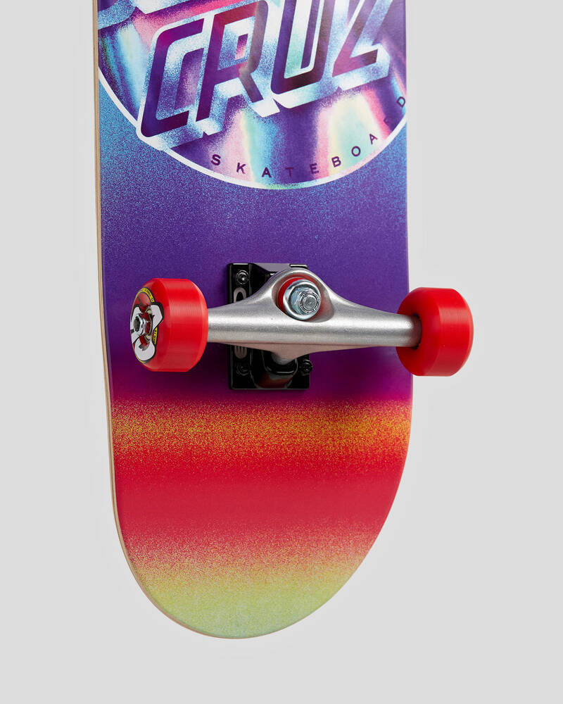 Santa Cruz Iridescent Dot Large 8.25" Complete Skateboard for Mens