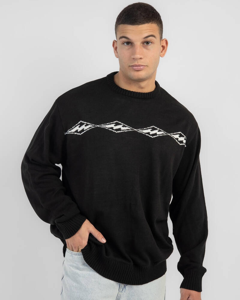 Billabong Diamond Daze Crew Knit Sweatshirt for Mens