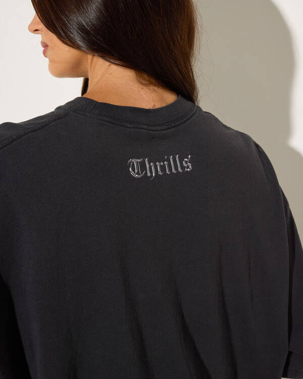 Thrills Looks That Kill Oversized T-Shirt for Womens