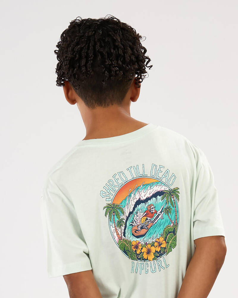 Rip Curl Boys' Shred Til Dead T-Shirt for Mens