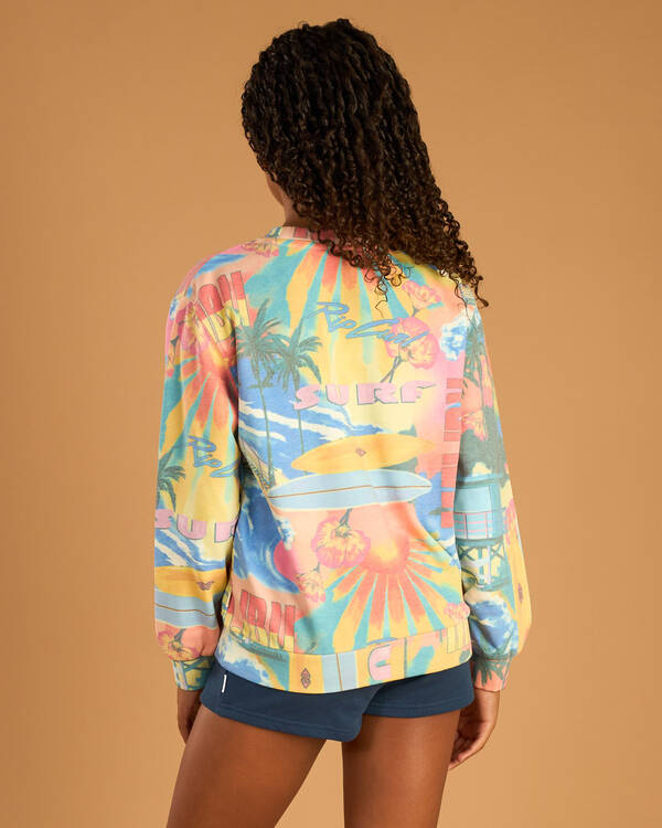 Rip Curl Girls' Surf Side Relaxed Sweatshirt for Womens